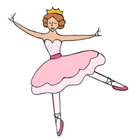 Libro de cuentos personalizado: Andreina la Bailarina. image