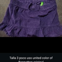 Falda de niña elegante image