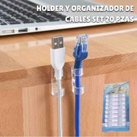 Set de Holders y Organizadores de Cables image