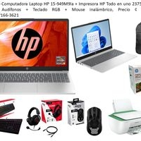 Se vende computadora HP 15-949N2la con huella usada + Accesorios nuevos image