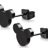Aretes Negros Modernos image