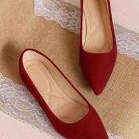 Elegantes zapatos rojos talla #37 image