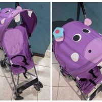 Coche de paseo infantil divertido image