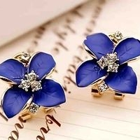 Elegantes Aretes Florales image