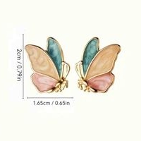 Aretes Mariposa Elegantes image