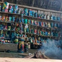 Máscaras Artesanales Coloridas image