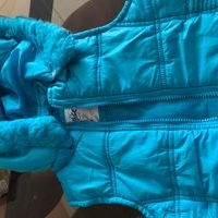 Chaqueta acolchada azul image