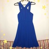 Vestido azul elegante image