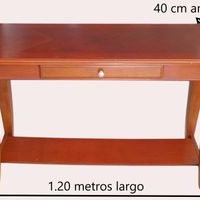 Mesa/ Recibidor de madera elegante image