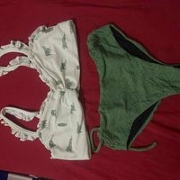 Bikini estampado talla M image
