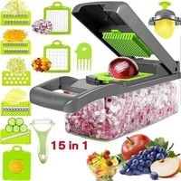 Cortador de Verduras 15 en 1materiales de azero inoxidable image