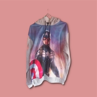 Sudadera con capucha de superhéroe image
