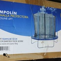 Trampolín con Malla Protectora image