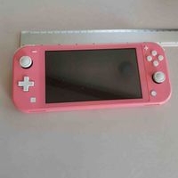 Consola portátil rosa image
