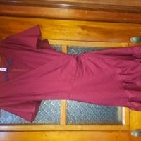 Vestido rojo elegante image