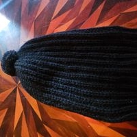 Gorro de lana negro image