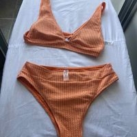 Bikini Texturizado Naranja image