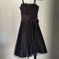 Vestido elegante negro image