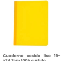 Cuaderno cosido lisoportada gruesa barnizada personalizados image