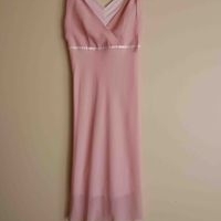 Vestido rosa elegante image