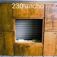 Mueble de madera elegante image
