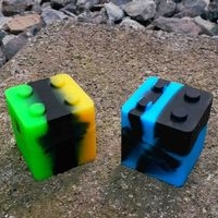 Cubos de silicona colores variados (colores al azar) image