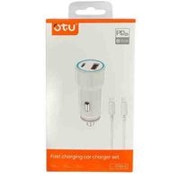 Cargador rápido para auto con USB type C image