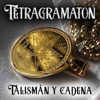 Tetragramatón Talismán Plateado y Dorado image