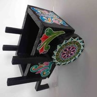 Carreta decorativa artesanal image