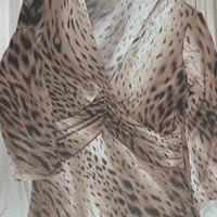 Blusa estampado animal print image