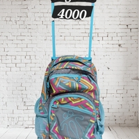 Mochila con ruedas colorida image