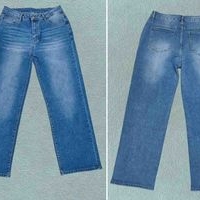 Jeans Clásicos de Corte Ancho image