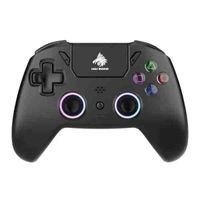GAME PAD EAGLE WARRIOR HG04E COMPATIBLE CON PS4 INALAMBRICO BLUETOOTH CON FUNCIÓN COMPLETA NEGRO image