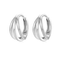 Huggies de plata 925 image