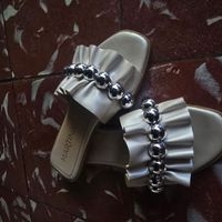 Sandalias Elegantes Eli Gold P.Silver de Aldora Shoes image