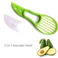 Rebanador de aguacate 3 en 1 image