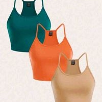 Set de 3 Piezas de blusas cortas disponibles en talla S y M image