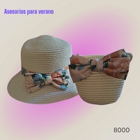 Precioso y tierno conjunto de sombrero y cartera para niña  image
