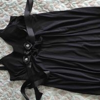 Vestido elegante negro image
