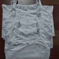 Camisetas Blancas de Algodón image
