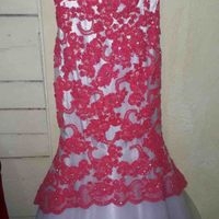 Vestido cola de sirena talla L image