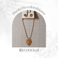 Set de cadena y aretes image