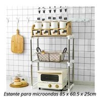 Estante para microondas moderno image