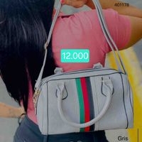 Bolso elegante gris image