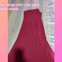 Vestido largo elegante image