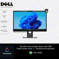 Monitor Dell 24" con Cámara image