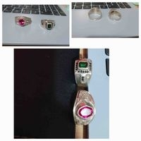 Elegantes anillos de plata 925, con piedras. 20,000mil C/U image
