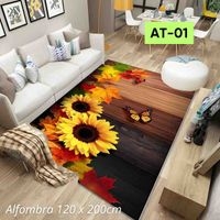 Alfombra decorativa floral image