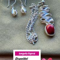 Juego de Plata .925 Espiral image