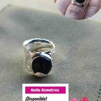 Anillo Asimétrico de Plata image